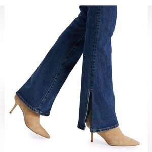 Le Jean Stella High Rise Split Flare